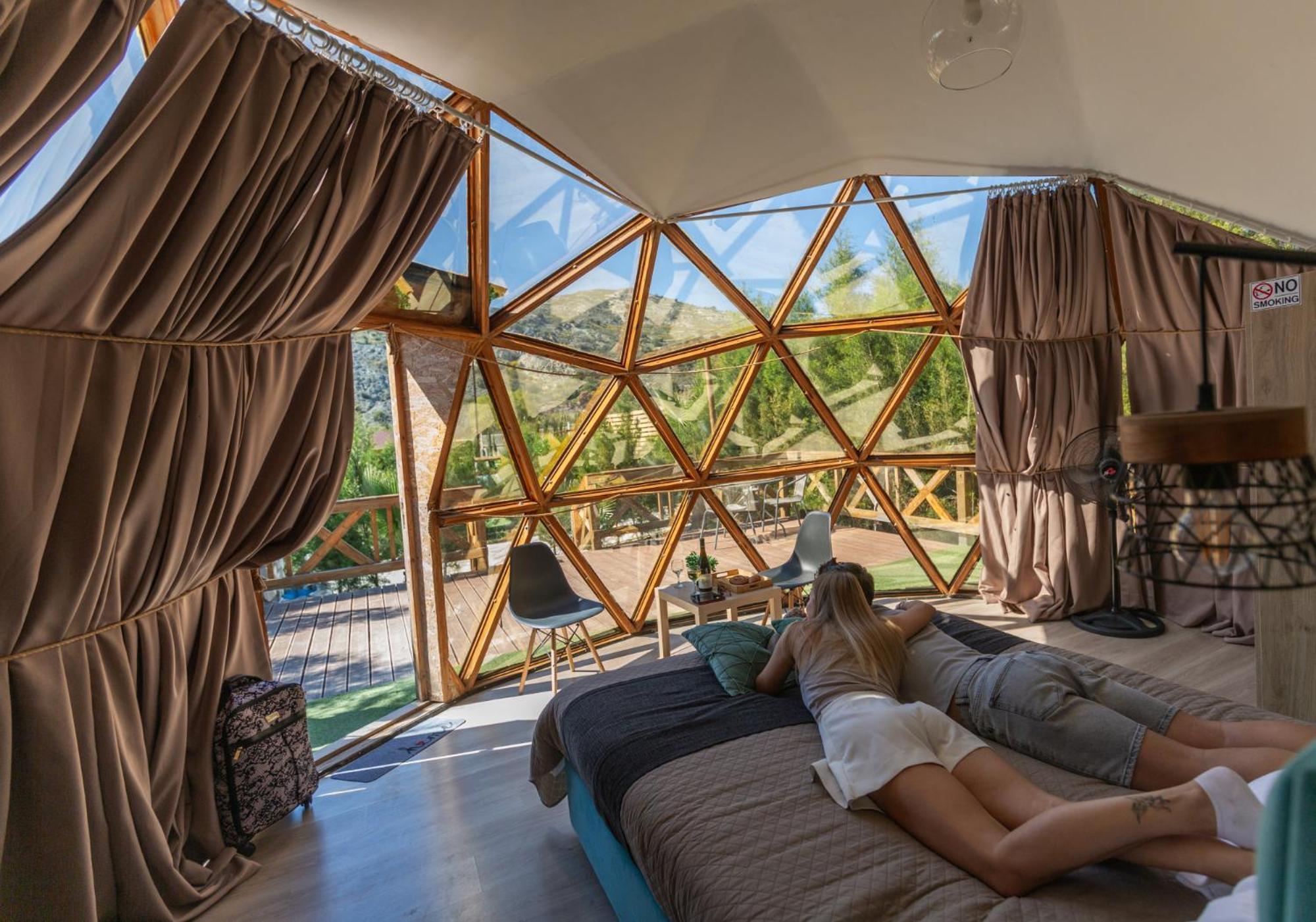 Amazing Cyprus Glamping Domes - Glamping Cyprus Hotel Paphos Buitenkant foto